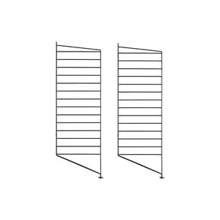 Bodenleiter Set System schwarz 85 x 30 cm