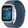 Blaues Komposit-Lederarmband