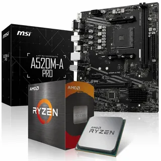 Aufrüst-Kit Bundle Ryzen 7 5700X Prozessor, 32 GB DDR4, A520M-A Pro Mainboard (zusammengebaut inkl. Bios Update + Funktionskontrolle)
