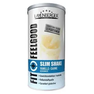 Layenberger Fit+Feelgood Slim Shake Vanille-Sahne 396 g