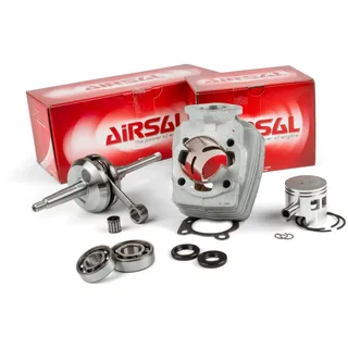 Motorpack Zylinder + Kurbelwelle Airsal 65cc T3 Sport d.46mm Peugeot 103 AC (Grosser Konus)