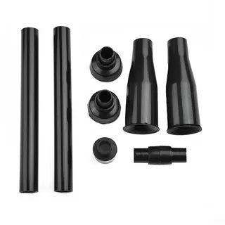 8-teiliges Springbrunnen-Düsen-Set, Kunststoff-Gartenbrunnenpumpe, Wasserfall-Wassersprühkopf-Set, 4 verschiedene Düsen