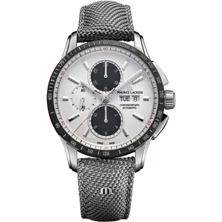 MAURICE LACROIX Pontos Chronograph PT6038-SSL24-130-2 - weiß,grau - 43mm