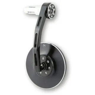 Highsider Conero, Lenkerendenspiegel, - Schwarz/Silber