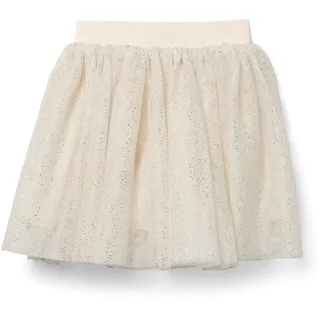Tchibo - Kinder-Glitzer-Tüllrock - Mädchen - Gr. 98/104 - creme