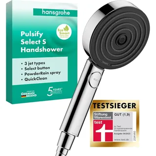 Hansgrohe Pulsify Select S 105 3jet Relaxation EcoSmart chrom