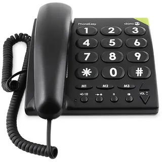 Doro PhoneEasy 311c schwarz