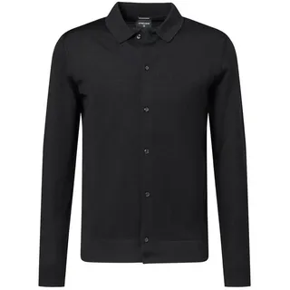 Strellson Strickjacke Hemd Marek schwarz L