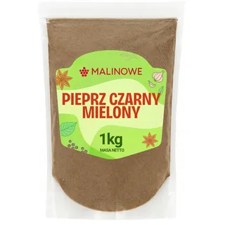 Malinowe SCHWARZER PFEFFER 1kg Gemahlen