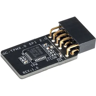 Modul TPM 2.0 Gigabyte Pour Carte mère Intel 400/300 Series ou AMD B350 GC-TPM20SPI20