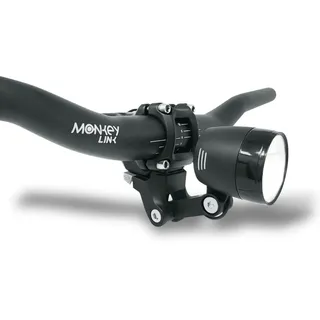 SKS MonkeyLink HighBeam Light Connect 150 Lux Frontlicht für E-Bikes mit BlueDoc (MonkeyLink-Schnittstelle), Schwarz