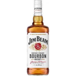 Jim Beam Kentucky Straight Bourbon 40% vol 1 l
