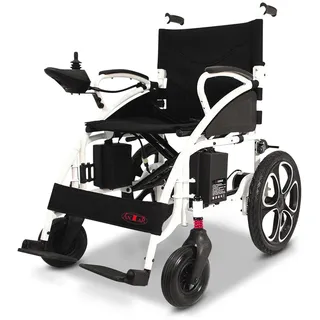 Antar Elektrischer Rollstuhl AT52304 kompakt weiß