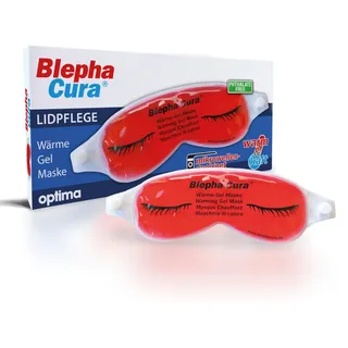 BlephaCura Wärme & Kälte Gel-Maske für die Lidpflege, Augenmaske kühlend oder wärmend, Gesichtsmaske wärmend, face mask