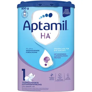 Aptamil HA 1 – 800g – Anfangsmilch von Geburt an – Palmölfrei