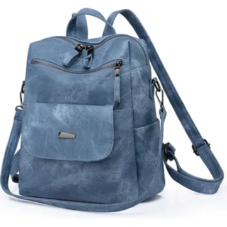 LOVEVOOK Rucksack Damen, Laptop Schulrucksack Wasserdicht, Schultasche Teenager Backpack Women Elegant Tagesrucksäcke Handtasche 2 in 1, 15,6 Zoll Arbeitstasche Lehrertasche Reiserucksack für Uni Büro