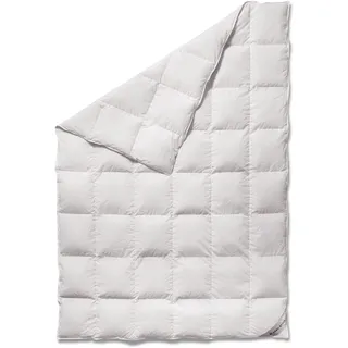 Koru Style Royal Daunen Bettdecke 155x220 cm – 90% Gänsedaunen / 10% Federn – Ganzjahresdecke 155x220 cm – Luxus Daunendecke 155x220 cm – Made in Germany – Wärmeklasse 2 (medium)
