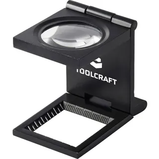 TOOLCRAFT TO-10182525 Fadenzähler Vergrößerungsfaktor: 6 x Linsengröße: (Ø) 28mm