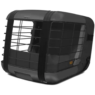 4pets® Transportbox CAREE, ca. B47,2/H46,5/T57 cm, Schwarz