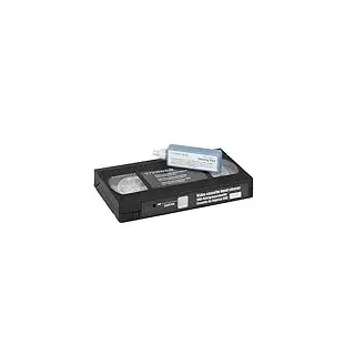 Vivanco VHSCLEAN 7 Video Kassette 200ml - Reinigungsset für Computer (Video Kassette, 200 ml)