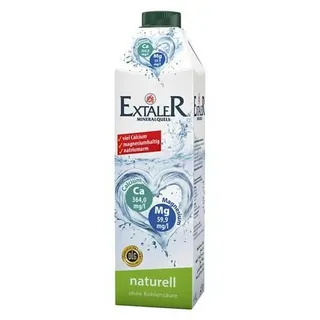EXTALER Mineralwasser naturell« 8 Packungen mit jeweils 1 Liter braun