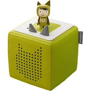 Tonies Toniebox Starterset grün mit Kreativ-Tonie