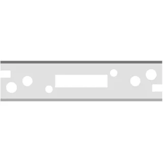 Ulmia Wechselmesser 10 Stk. Lochabstand 32 mm