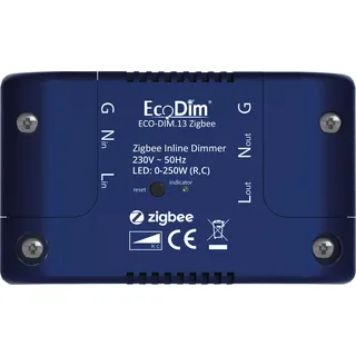 ECO-DIM.13-ZGB - Inline-Dimmer, Zigbee, 250 W, Phasenabschnitt (RC)