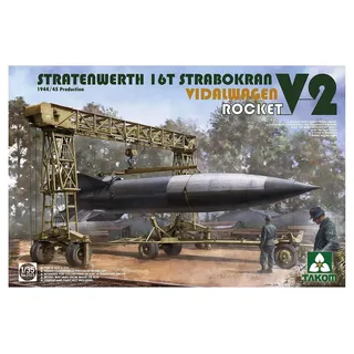 Takom TAK2123 1/35 STRATENWERTH 16T STRABOKRAN VIDALWAGEN Plus Rocket V2