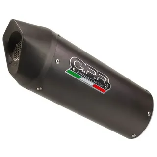GPR EXHAUST SYSTEMS Furore Evo 4 Nero Aprilia Sx 125 21-22 Homologierter Slip On Schalldämpfer - Matt Black - Homologated