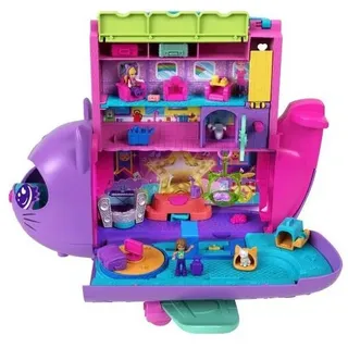 POLLY POCKET Puppenhaus Polly Pocket Kitty Plane mehrfarbig HWP19