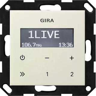 Gira Unterputz-Radio RDS 228401