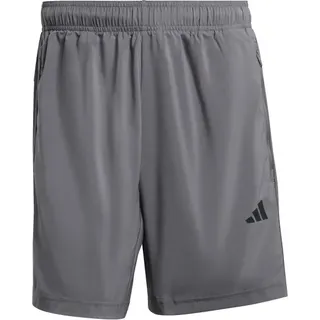 adidas Herren Shorts Workout Essentials Base Woven Short - Gr L - Length: 7'' Zoll), Größe in grau