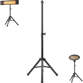 Echos Universalständer für Heizstrahler Ständer für Heizstrahler Mobiler Ständer | Dreibeinständer | Tripod Ständer | Teleskop Dreibein ...