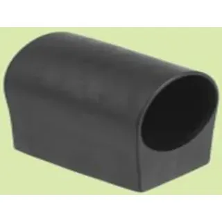 MWH Fußkappe / Bodengleiter Gartentisch rund Ø 38 mm schwarz