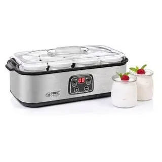 TZS-First-Austria Joghurtbereiter FA-5120-2, 25 Watt, für 8 Portionsgläser à 190 ml, Kunststoff