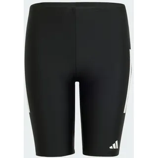 adidas 3-Streifen Kids Jammer-Badehose Black / White 152    
