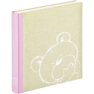 Walther design Fotoalbum rosa 28x30,5 50 Seiten Baby Dreamtime UK-151-R
