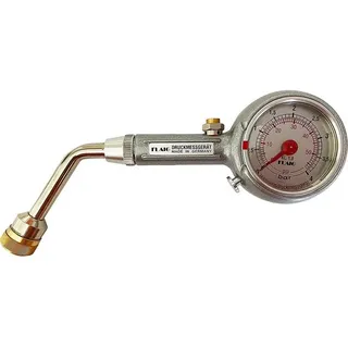 Flaig Reifendruckprüfer 0-4 bar Reifendruckprüfer mit Ablassventil