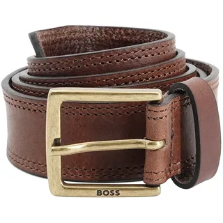 Boss Rummi Gürtel Leder 105 cm schwarz