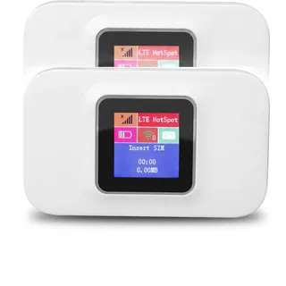Mobiler WiFi-Router, 5G Portable Travel WiFi mit Verschlüsselungsfunktion, Pocket Hotspot für Zuhause und Geschäft, unterstützt 10 Geräte
