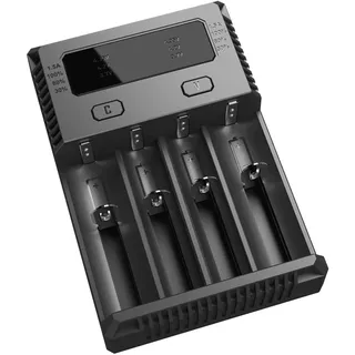 Nitecore New I4 Ladegerät - Black - One Size
