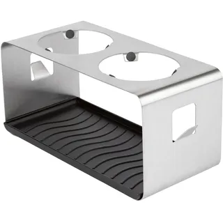 Wenko Universal Flaschenhalter (silber)