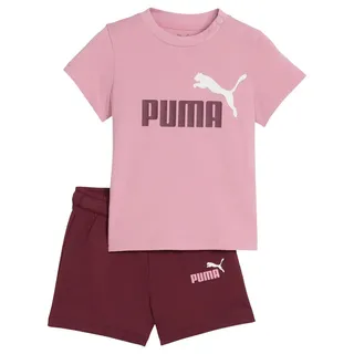 Puma Minicats ESS T-Shirt und Shorts Set INF poised pink 62