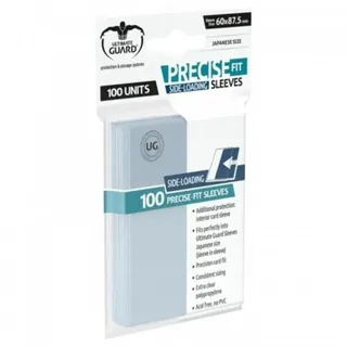 Ultimate Guard Precise-Fit Sleeves Side-Loading Japanische Größe Transparent (100)