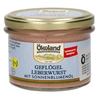 Ökoland Geflügel Leberwurst bio