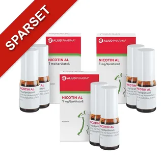 Nicotin AL 1 mg/Sprühstoß Spray zur Anwendung in der Mundhöhle