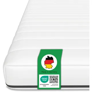 Schlaftroll Kaltschaummatratze 60x120 cm - H3 orthopädische Matratze mit ergonomischer Unterstützung, allergikerfreundlich - 5 cm Höhe