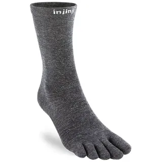 injinji Liner Crew Wool 1 Paar Grau M