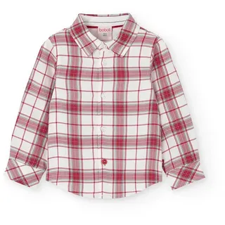 Boboli Poplin Check Langarmhemd - Checks - 4 Jahre